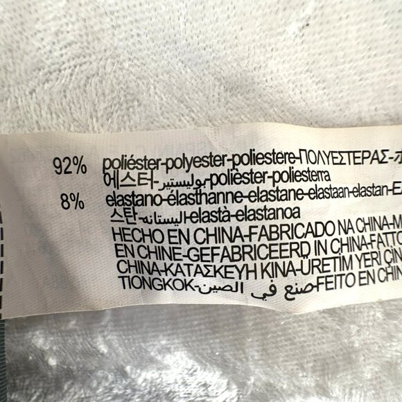 ZARA WOMAN Dress Size M Dark Green Velvet V-neck Oversized Minimalist A-line - Picture 10 of 10